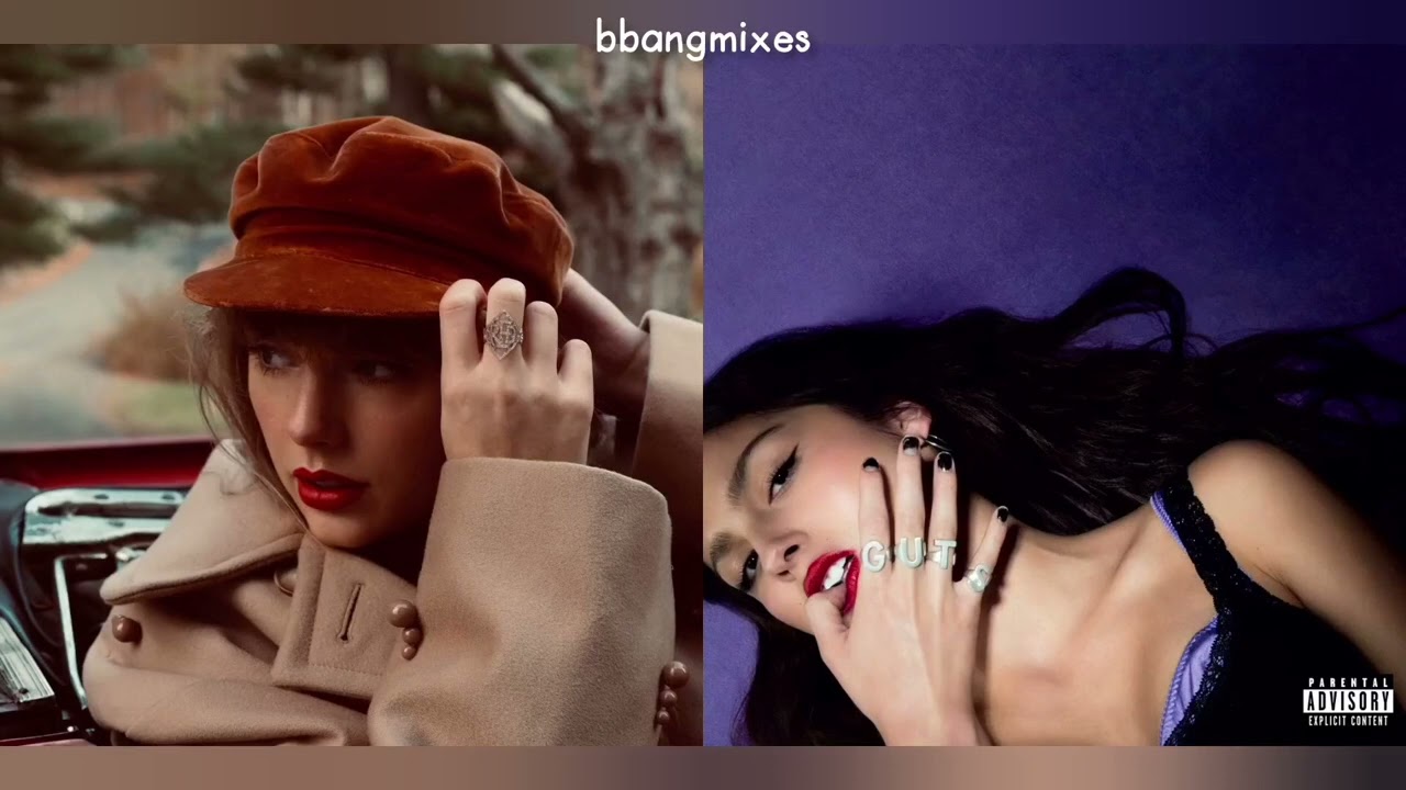 Taylor Swift + Olivia Rodrigo - I Knew You Were Trouble × all-american bitch [Mashup]