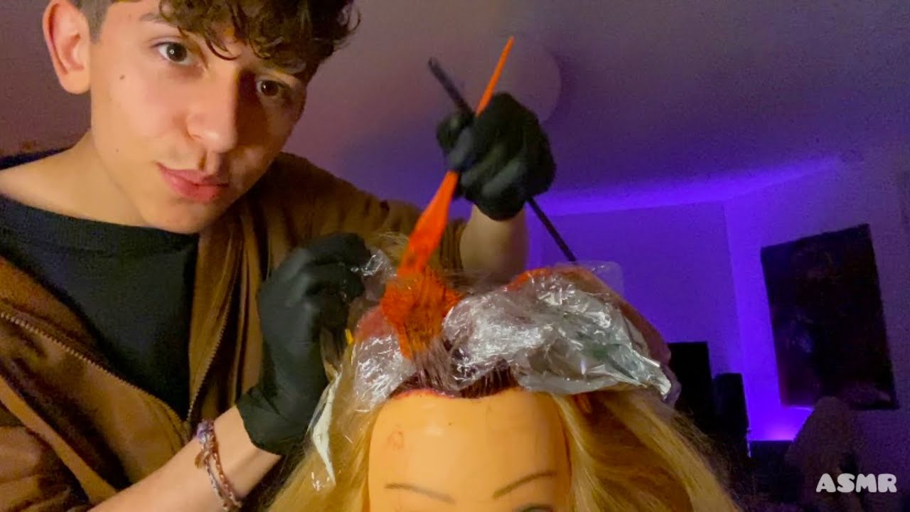ASMR • Roleplay Coiffure • Je te fais un Fox Hair Color 🦊👩‍🦰