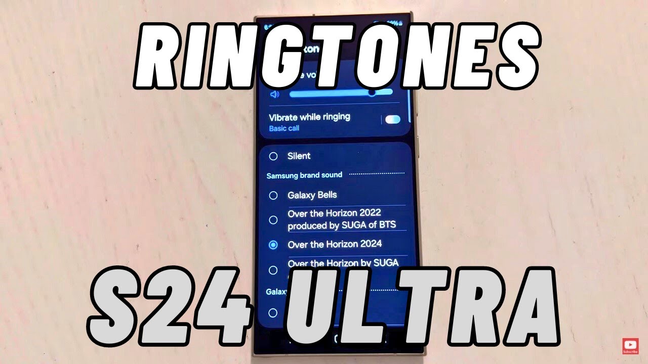 ORIGINAL RINGTONES Samsung Galaxy S24 ULTRA
