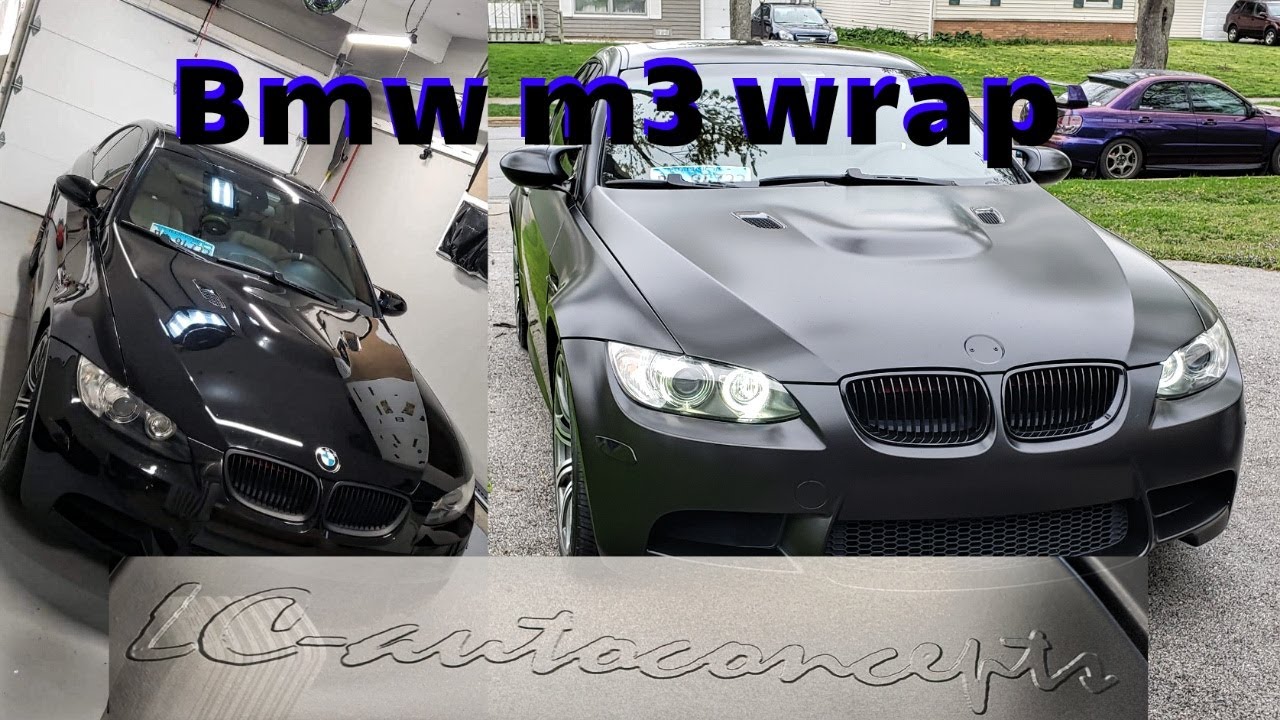 NEW! 08 BMW M3 E92 coupe full wrap