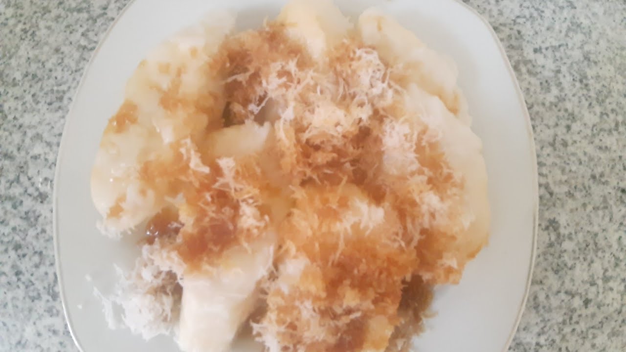Kue traditional hanya 3 bahan Pisang putri nyelam