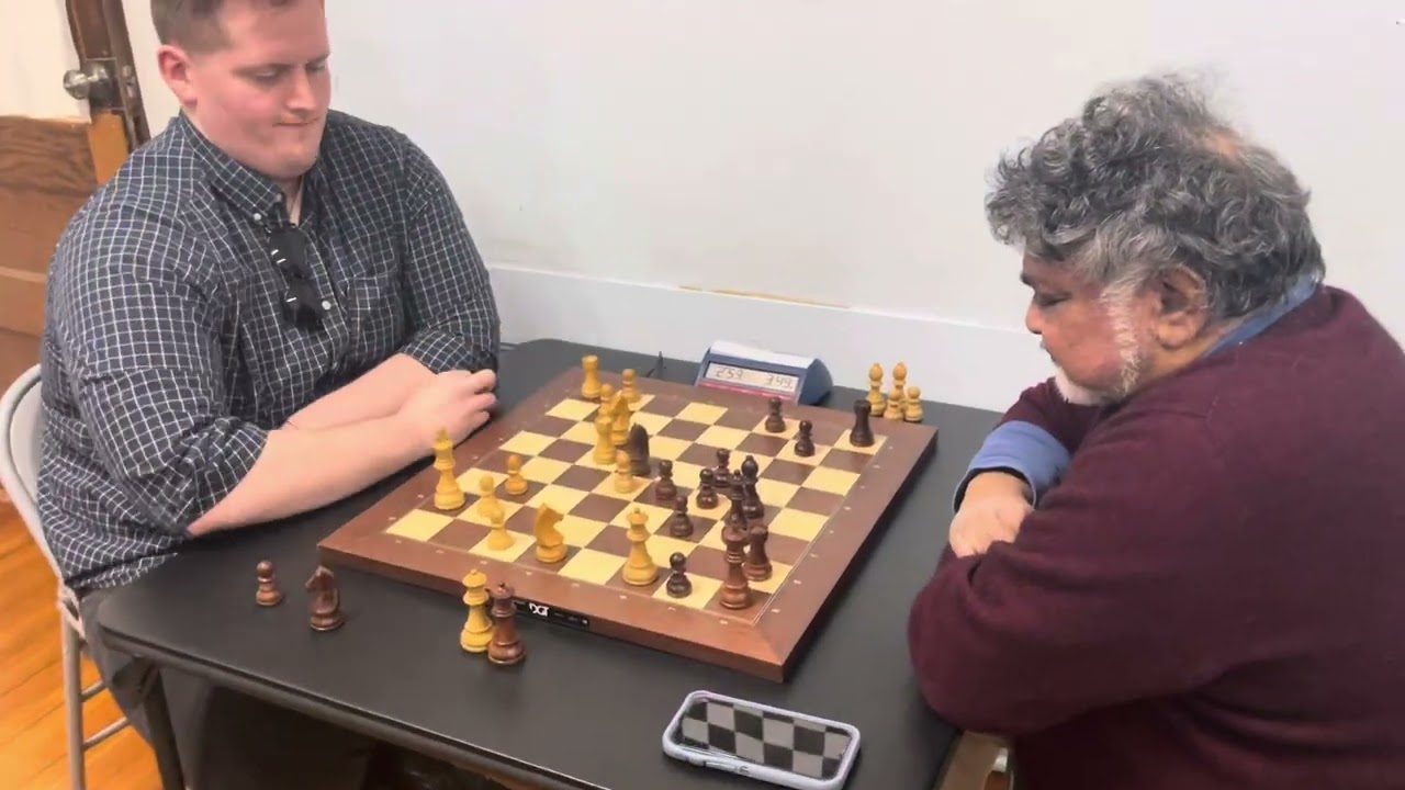NM Sunil Weeramantry vs NM Ian Dudley, Piermont Blitz Championship, 1/4/25 Game 2