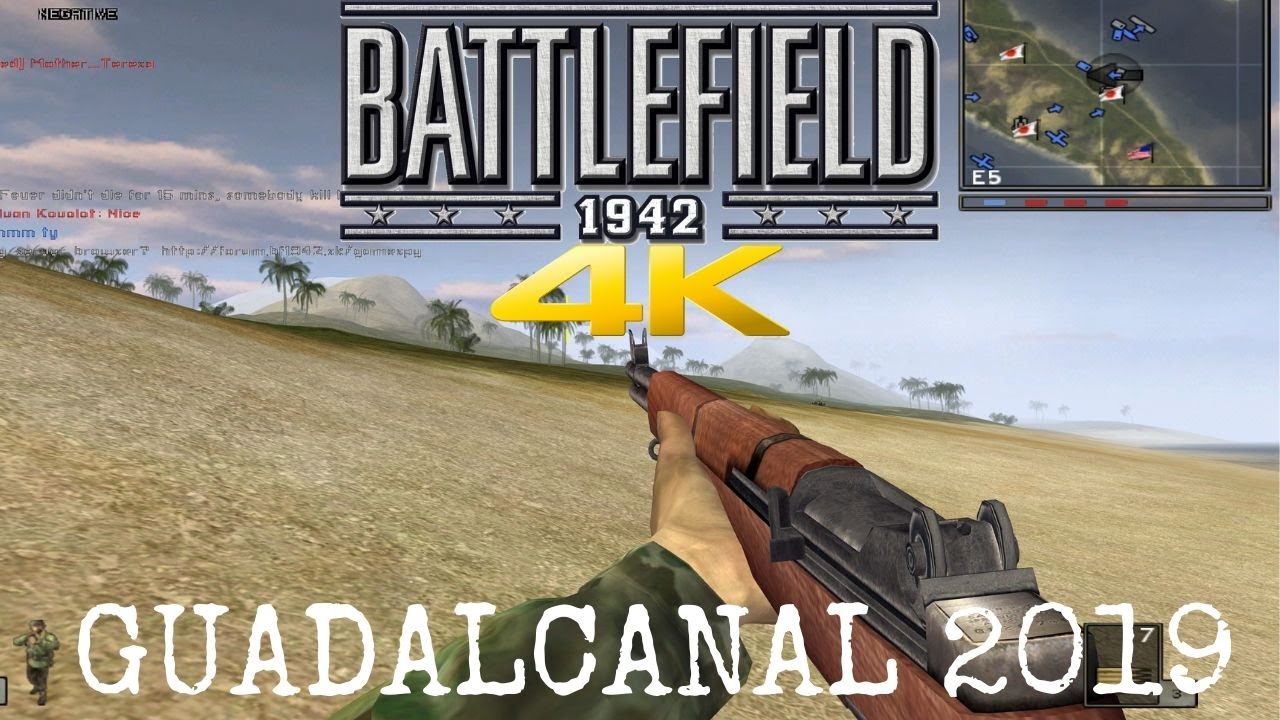Battlefield 1942 4K Multiplayer 2019 Guadalcanal