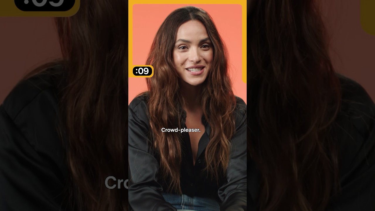 Glen Powell and Adria Arjona tell you all about Hit Man #hitman