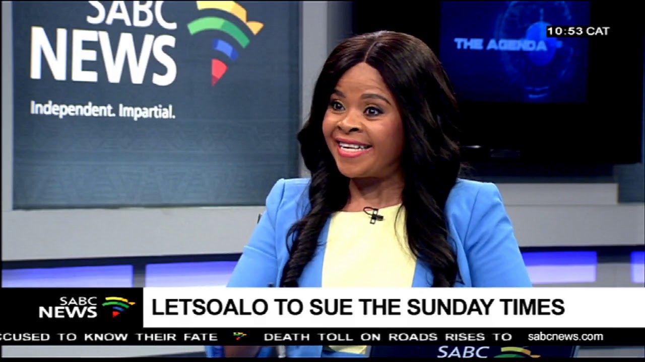 Letsoalo to sue the Sunday Times