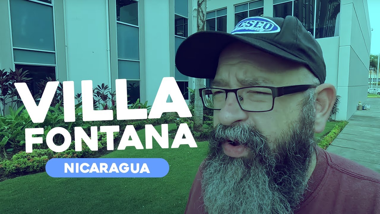 Walking Villa Fontana & Santo Domingo 🇳🇮 Managua Nicaragua