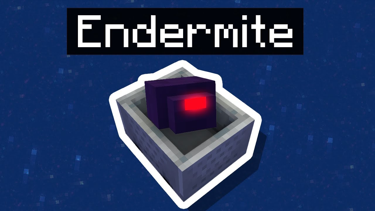 Easiest/Safest way to capture an Endermite | Minecraft