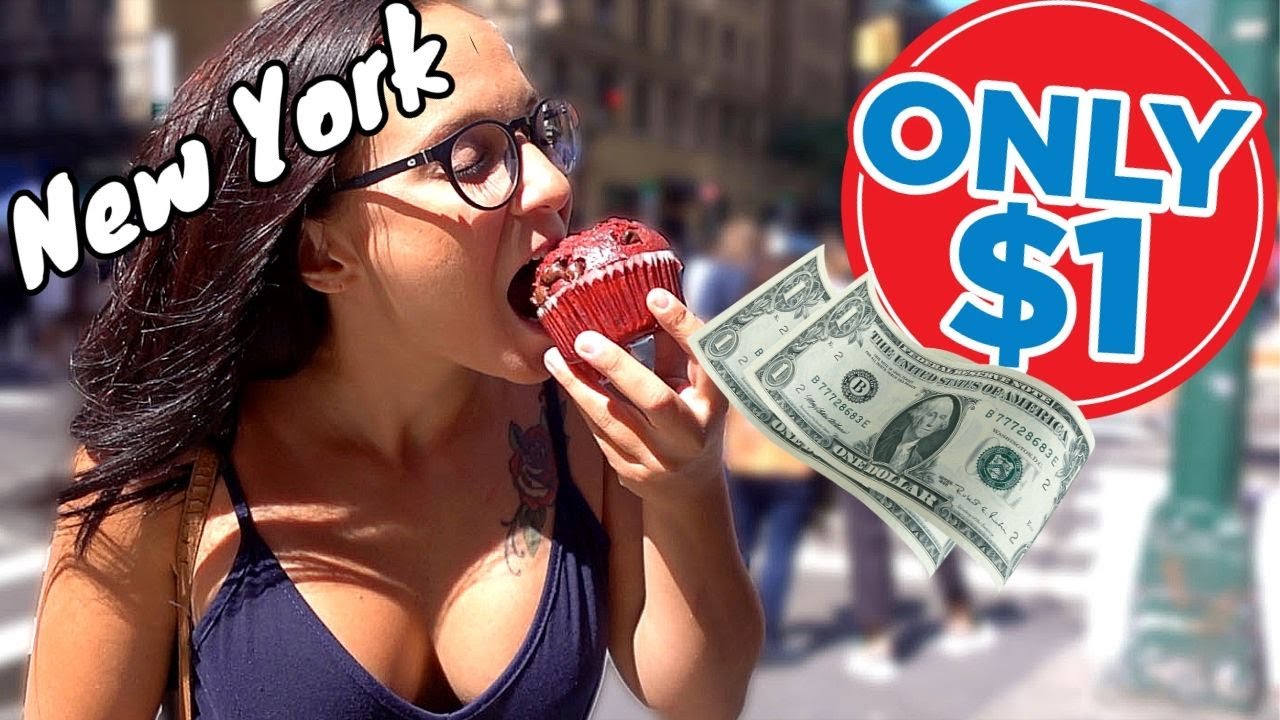 MANGIO SOLO COSE DA 1$ A NEW YORK *non facile*