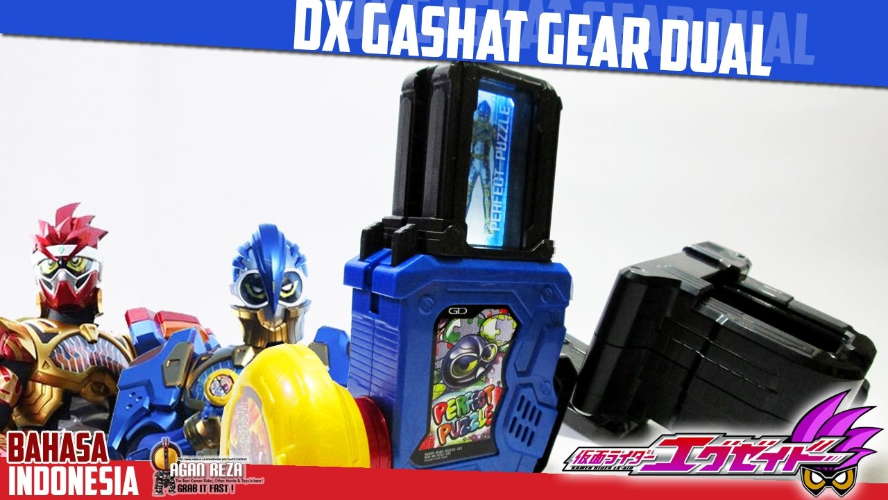 DX REVIEW - DX GASHAT GEAR DUAL [Kamen Rider Ex-Aid] - [BAHASA INDONESIA]