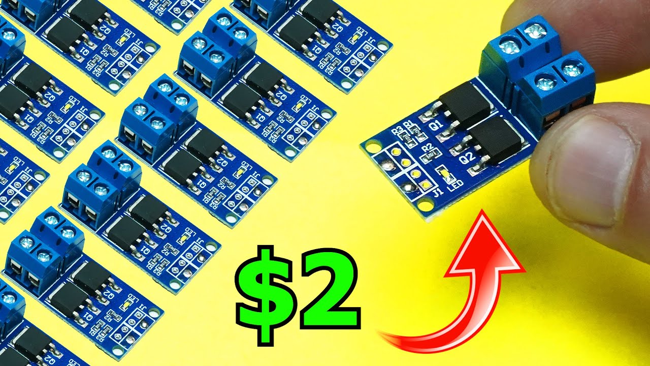 $2 Aliexpress Mosfet Module that really is GOOD!