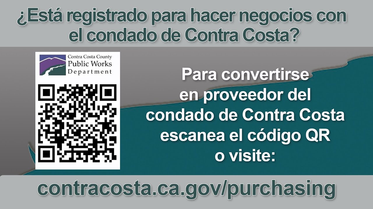 El Portal de Compras del Condado de Contra Costa