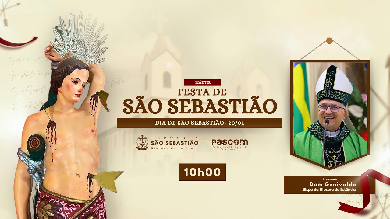 SOLENE CELEBRAÇÃO DA FESTA DE SÃO SEBASTIÃO 2024 | POÇO VERDE-SE