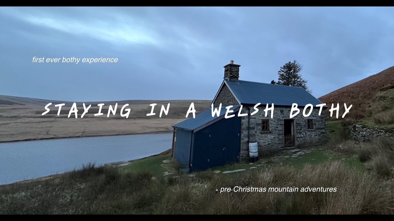 spending NYE in a welsh bothy + pre-christmas mountain adventures