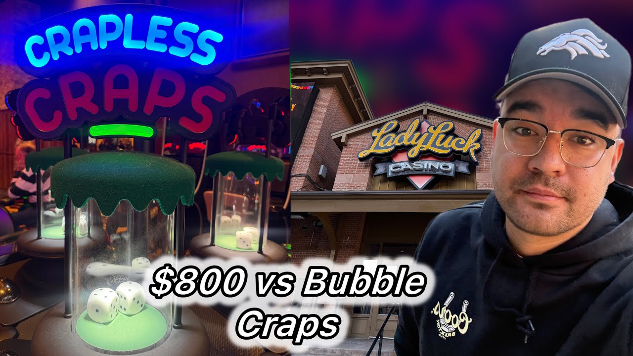 WE ARE BACK! Crapless Craps & Easy Craps at The Lady Luck Casino! 