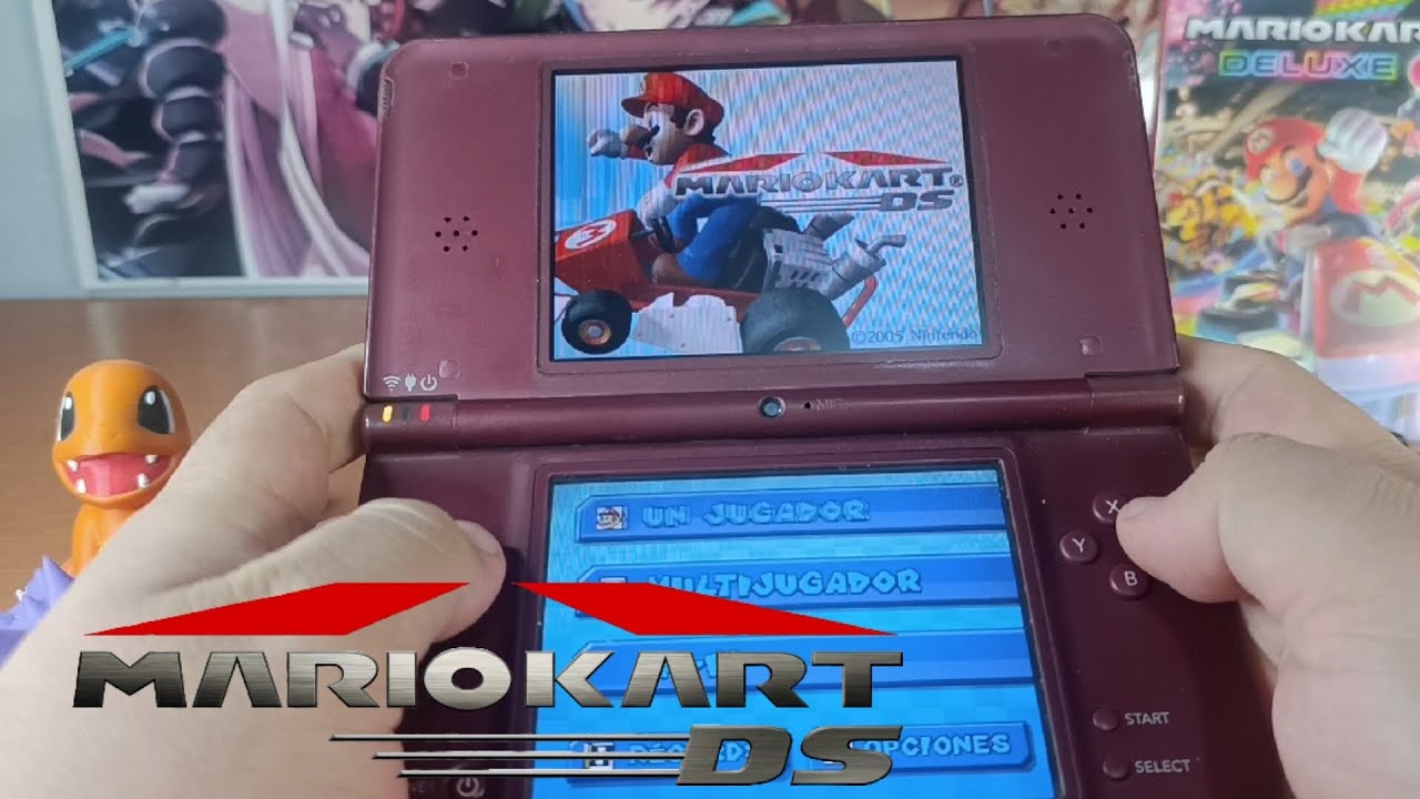 Mario Kart DS / Nintendo DSi XL Gameplay