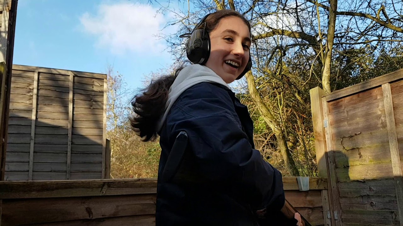 Lea Valley Shooting Association -12yr Old Sophia's First Shooting Lesson - December 2020