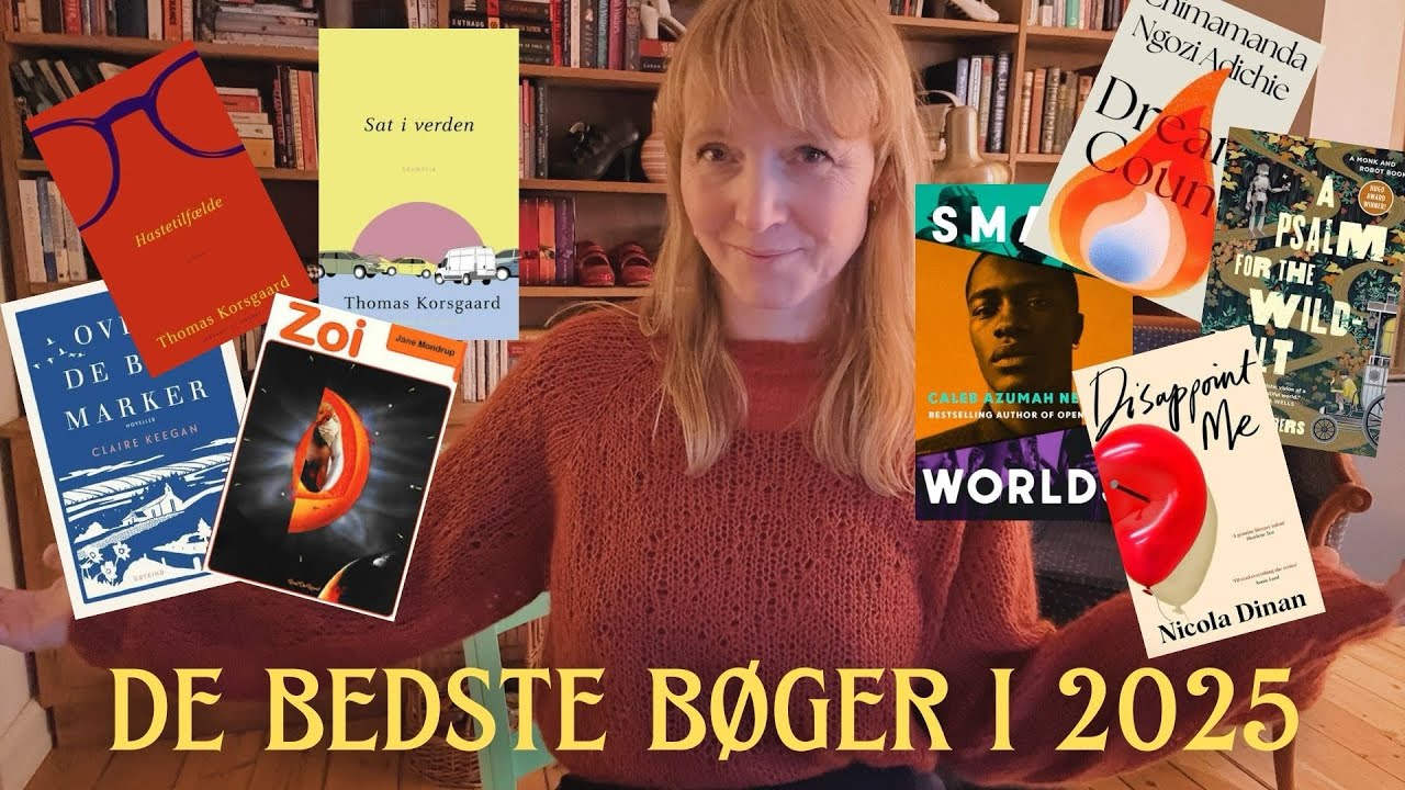 De bedste (og v&aelig;rste) b&oslash;ger jeg l&aelig;ste i 2025