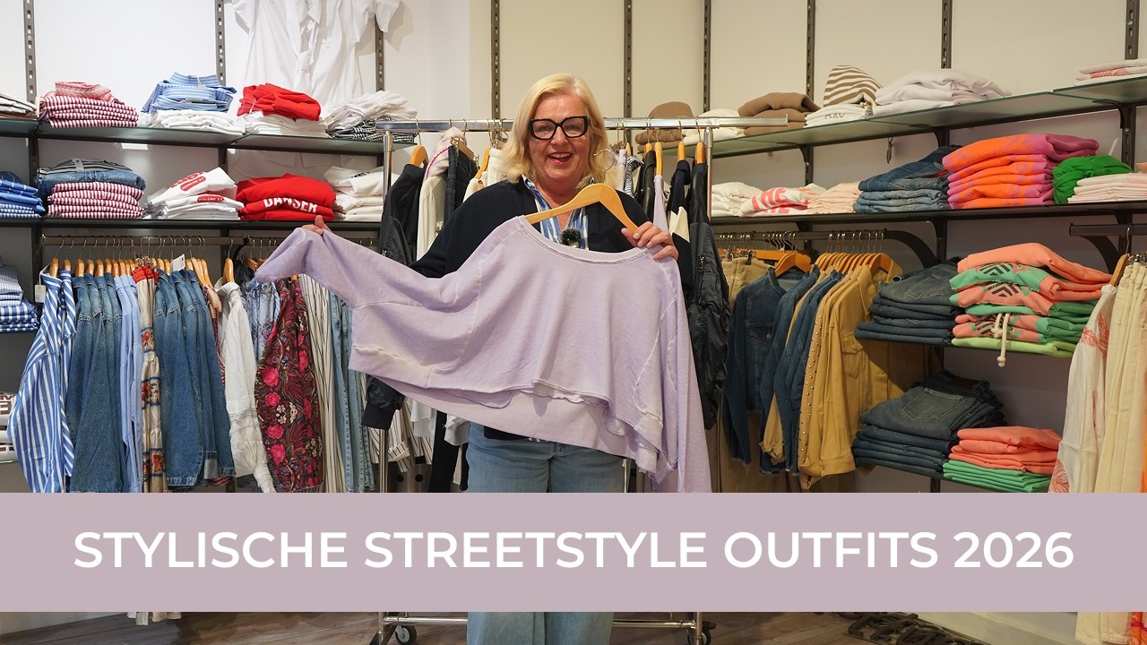 Stylische Streetstyle Outfits 2026: SO trägst du lässige Frühlingsmode elegant! ✨ | Jutta Nestler