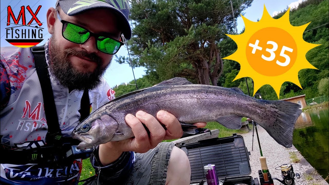 Hitzefrei!!!/Forellen fischen mit Kunstködern/Trout Area