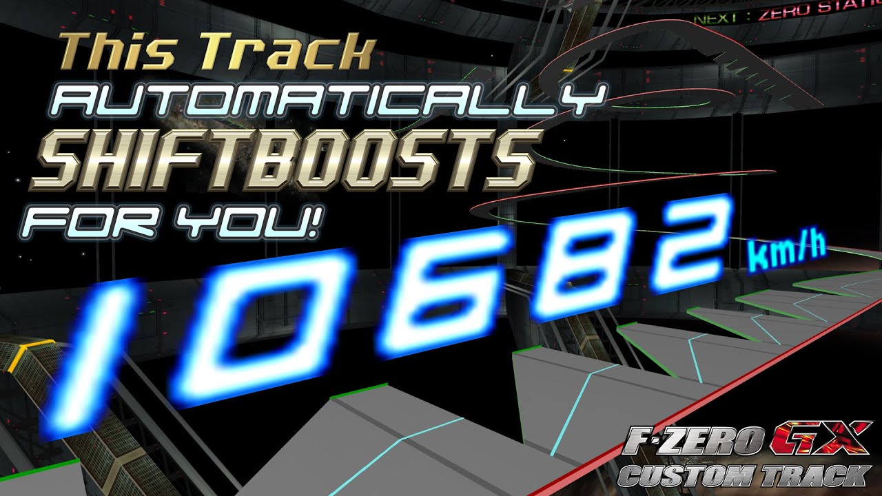 F-Zero GX Custom Track: Shiftbooster