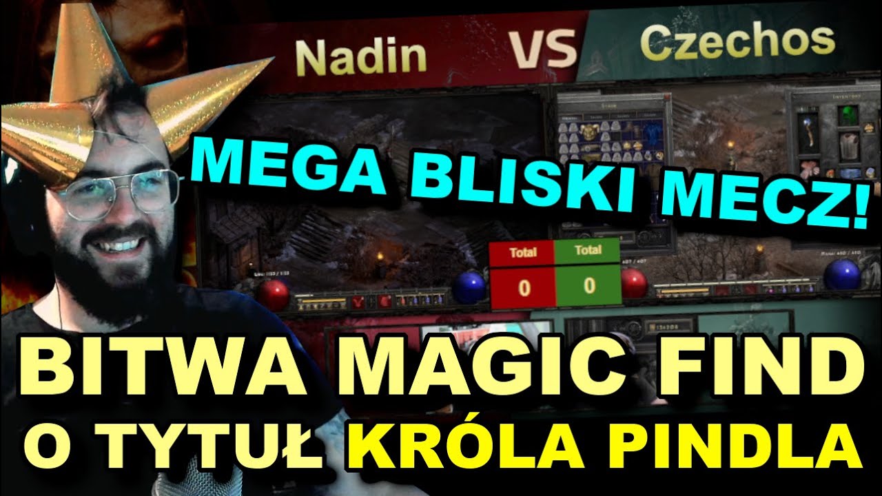Druga Magic Findowa bitwa 1 vs 1 na Pindleskinie *Sroga kara dla przegranego* Diablo 2: Resurrected