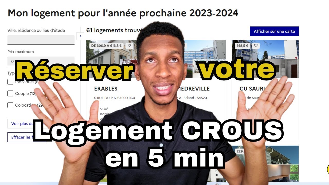 Comment trouver un logement Crous rapidement ? faire une réservation Crous