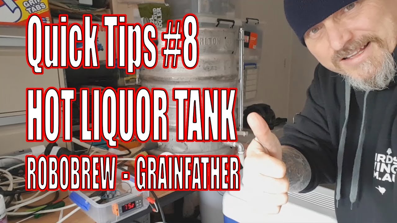 Quick Tip #8 - HLT - Robobrew - Grainfather  - Brewzilla - Tips in under 5 minutes