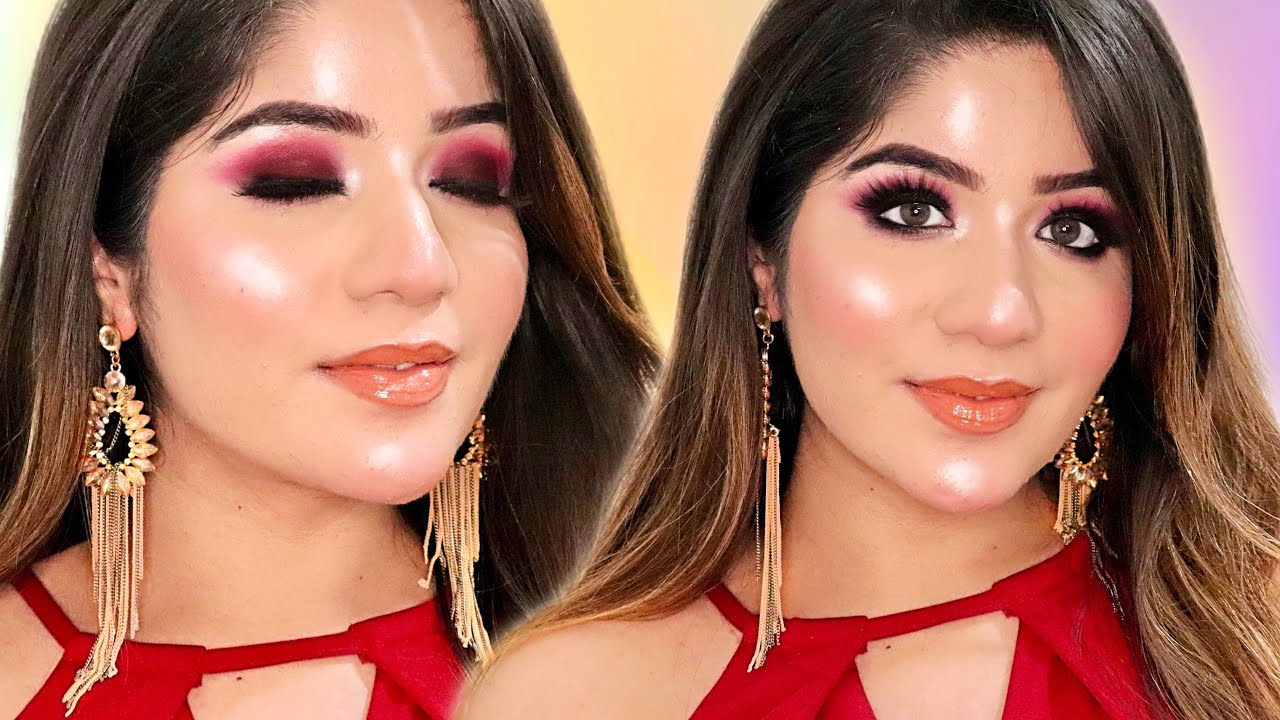 SMOKEY EYE | PARTY MAKEUP AT HOME