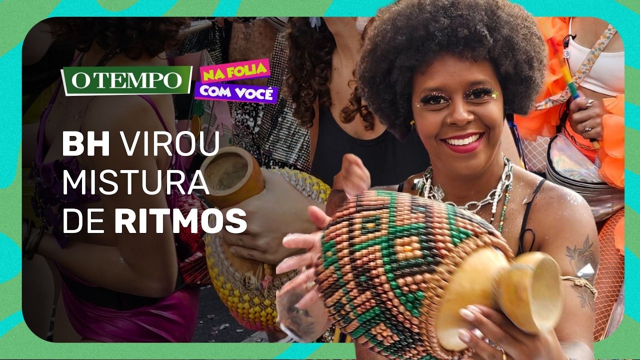 Nattan e Marina Sena mostram como o Carnaval de BH virou mistura de ritmos