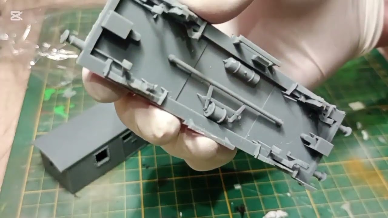 WAGONY GOSPODARCZO TECHNICZNE 1:87  DRUK 3D . Od MAX ROCATANSKY.  UNBOXING 
