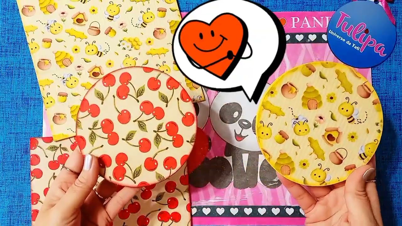 Como decorar mdf com tecido e chita #video