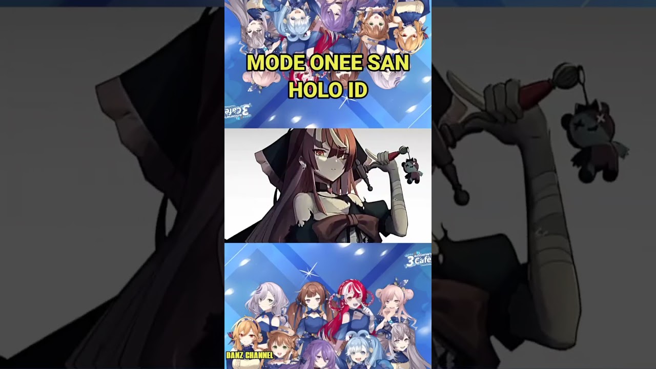 MODE ONEE SAN HOLOLIVE ID #vtuber #hololive #kobo_kanaeru #hololiveid #ayunda_risu