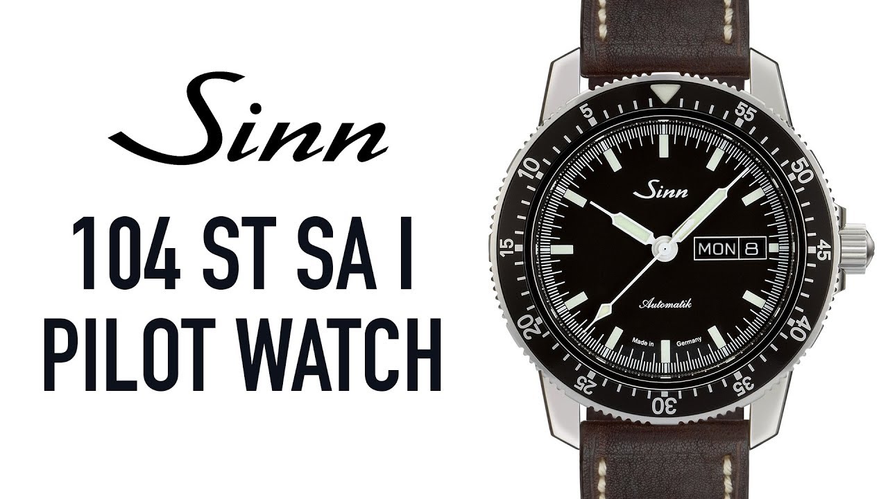 Обзор часов Sinn 104 Pilot