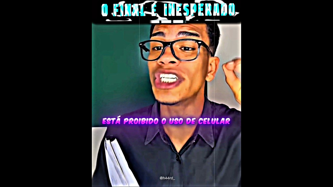 Quando o aluno tem argumentos 💀 