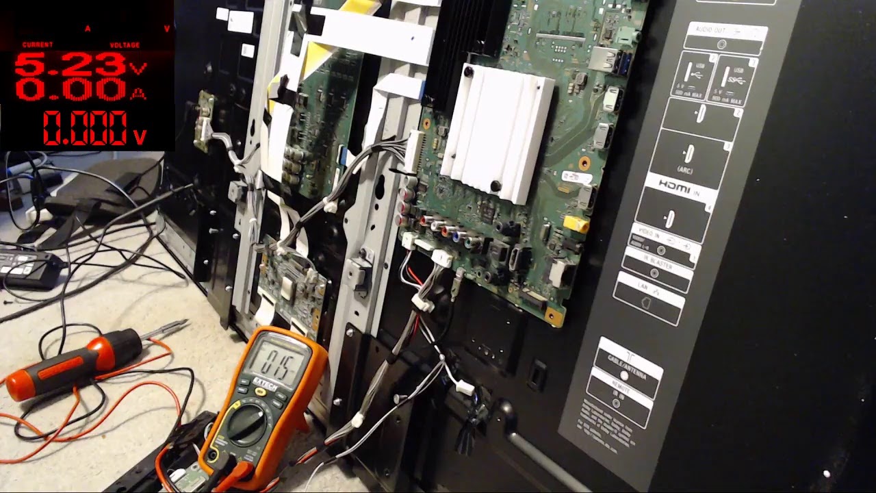 Troubleshooting Sony XBR-65X900E Power Board (Part 2)
