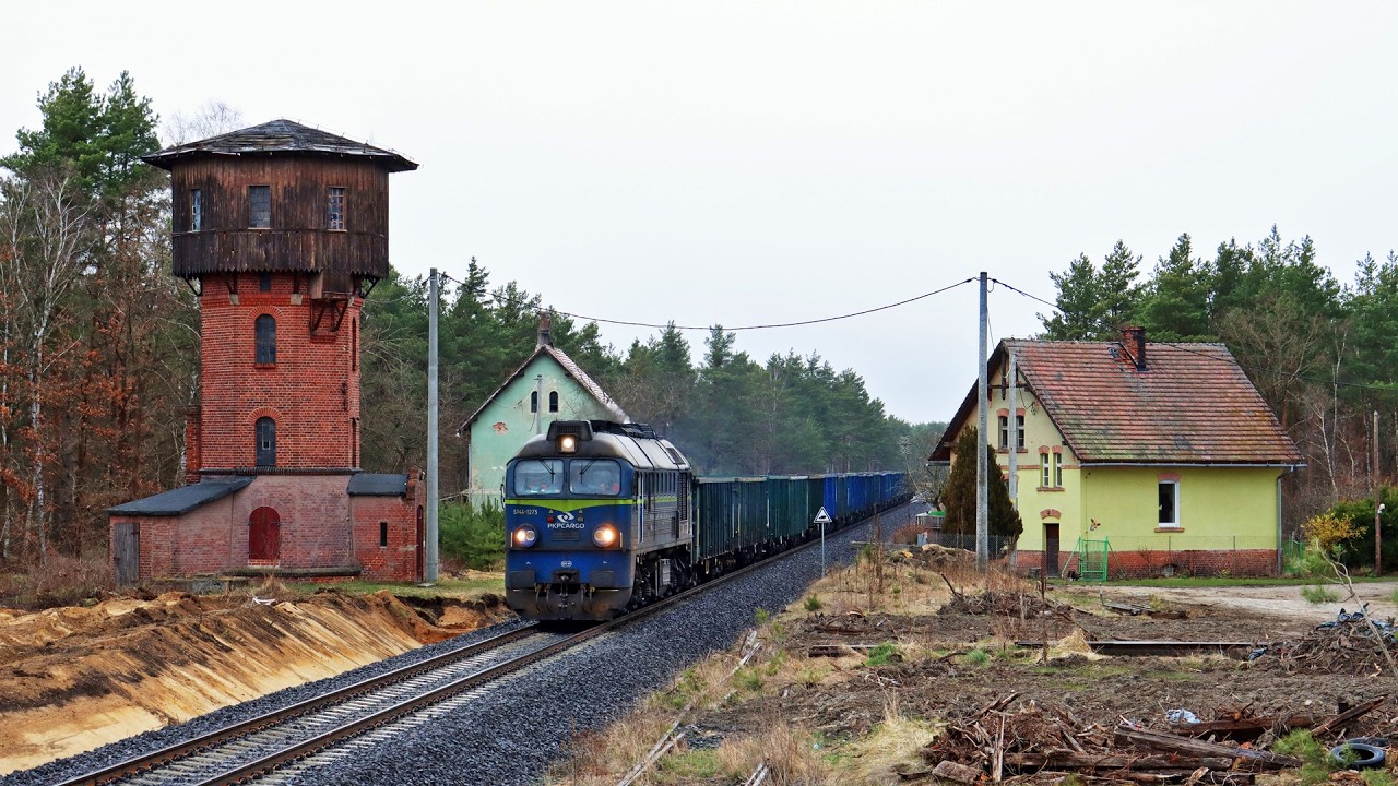 [4K] Pierwszy pociąg po 32 latach na LK 283