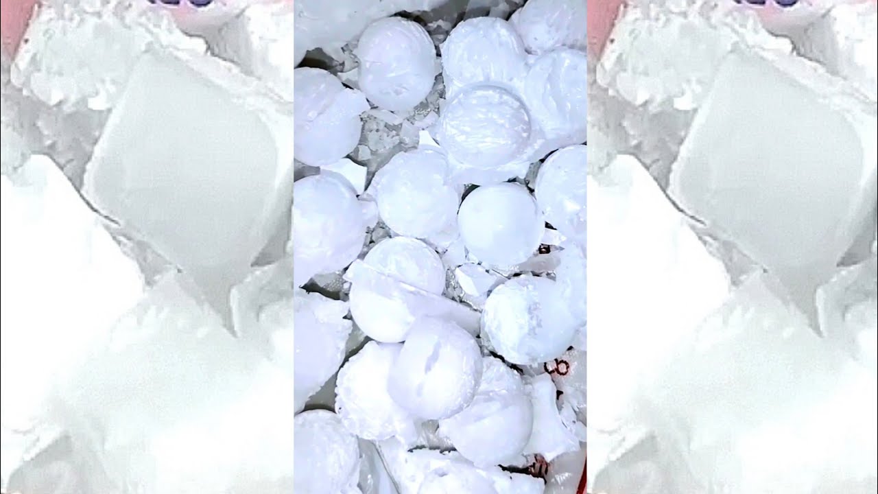 CARBONATED ICE EATING / ICE EATING