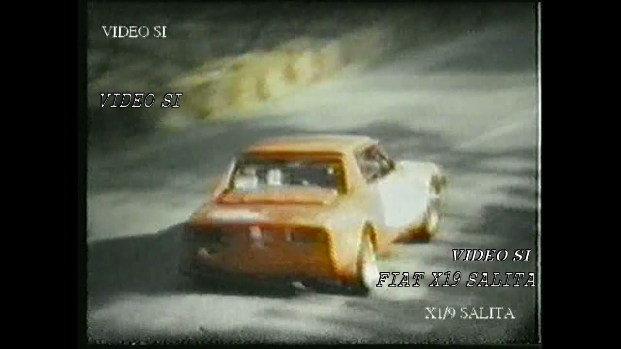 Fiat X1/9 nelle salite.......Video Si