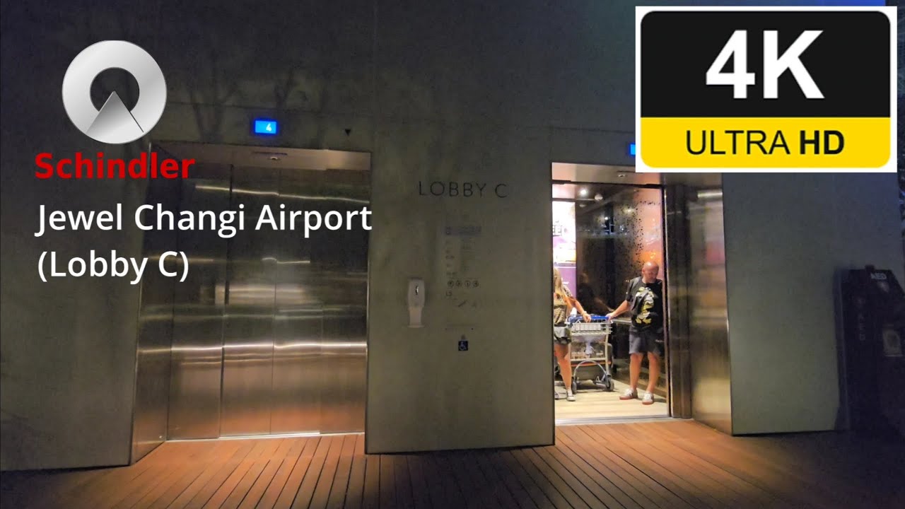 Schindler lifts at Jewel Changi Airport (Lobby C)