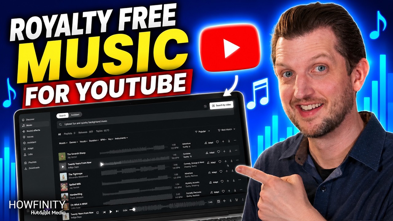 Find Royalty Free Music For Your YouTube Videos