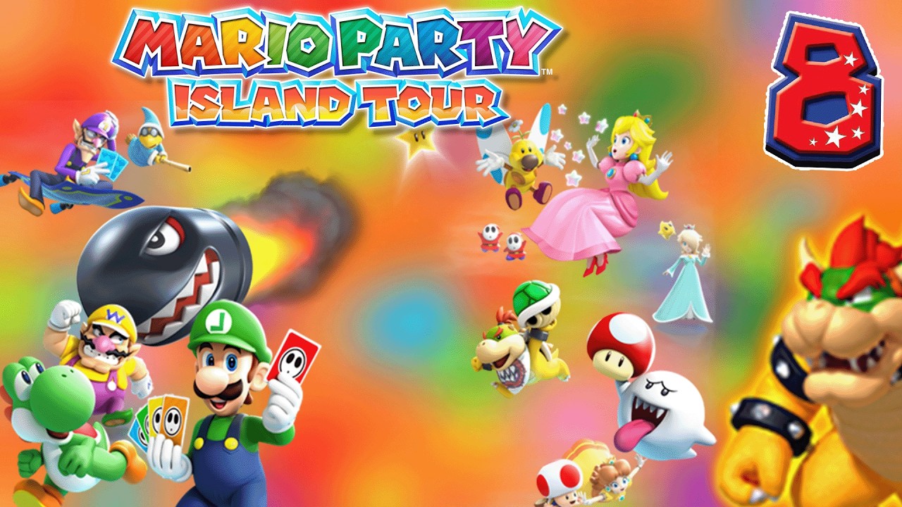 Mario Party: Island Tour (Nintendo 3DS) - Episode 8 - Bowser's Tower (Floors 11 - 20)