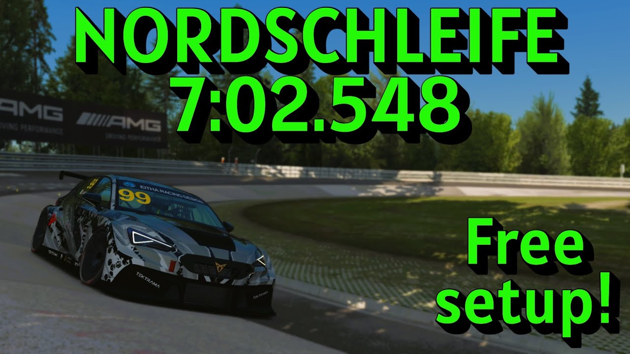 HOTLAP: CUPRA LEON TCR - NORDSCHLEIFE - 7:02.548 (Assetto Corsa LFM) Free setup