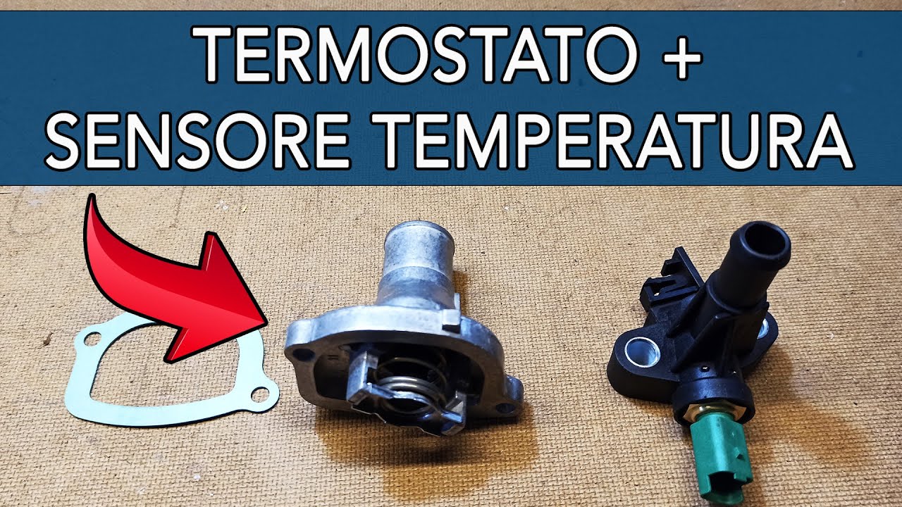 TERMOSTATO e SENSORE TEMPERATURA FIAT - Sostituzione Guida Completa