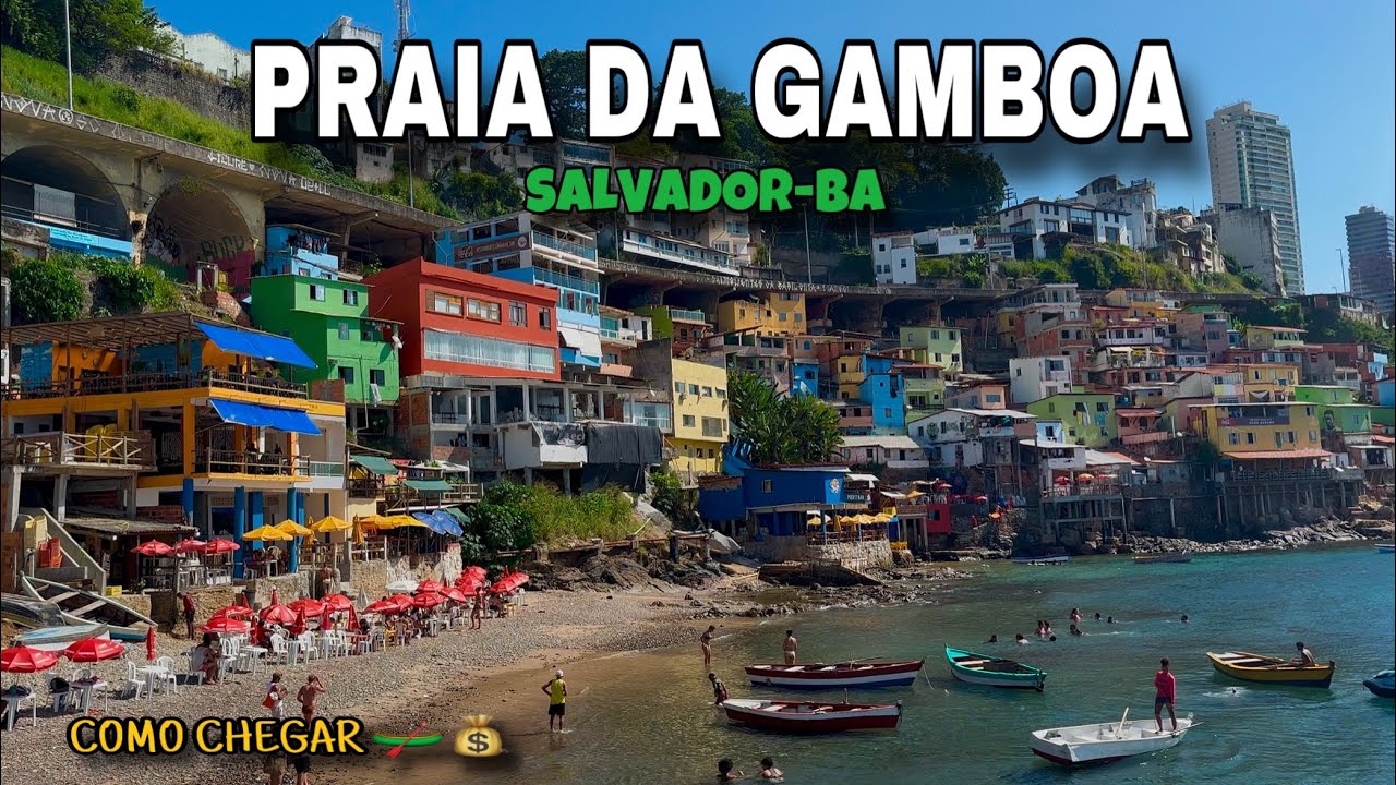 PRAIA DA GAMBOA- SALVADOR BAHIA, Como Chegar
