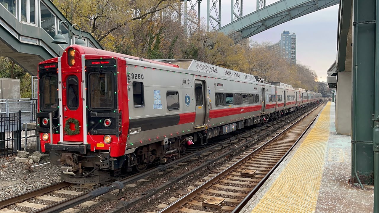 MTA Metro North RailRoad: Hudson Line AM Rush Hour Trains @ Spuyten Duyvil (M3A, M7A, M8, P32, SC42)