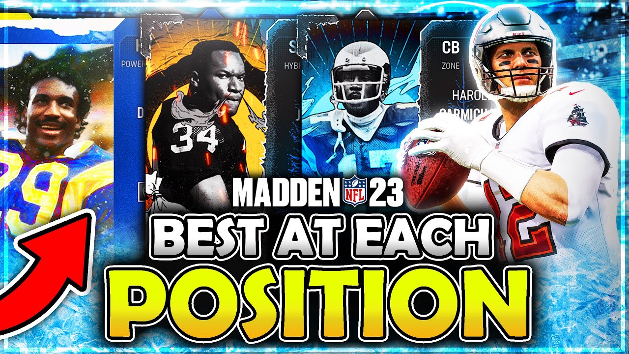 THE *BEST CARDS* AT EACH POSITION in Madden 23 Ultimate Team