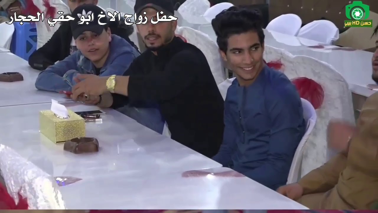 احمد الدواس مع عازف الكمان حيدر المسعودي حفل زواج ابو حقي الحجار