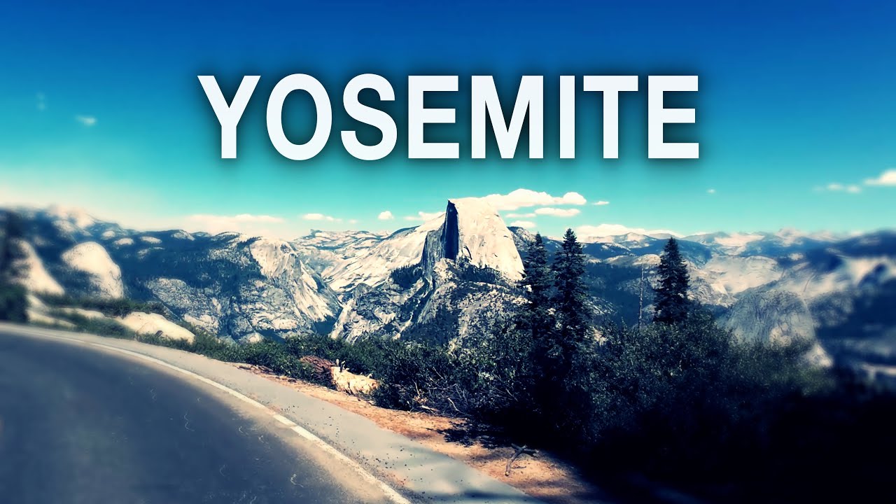 Iconic Scenic Driving in Yosemite, California | Glacier Point, 4K Relaxing Driving