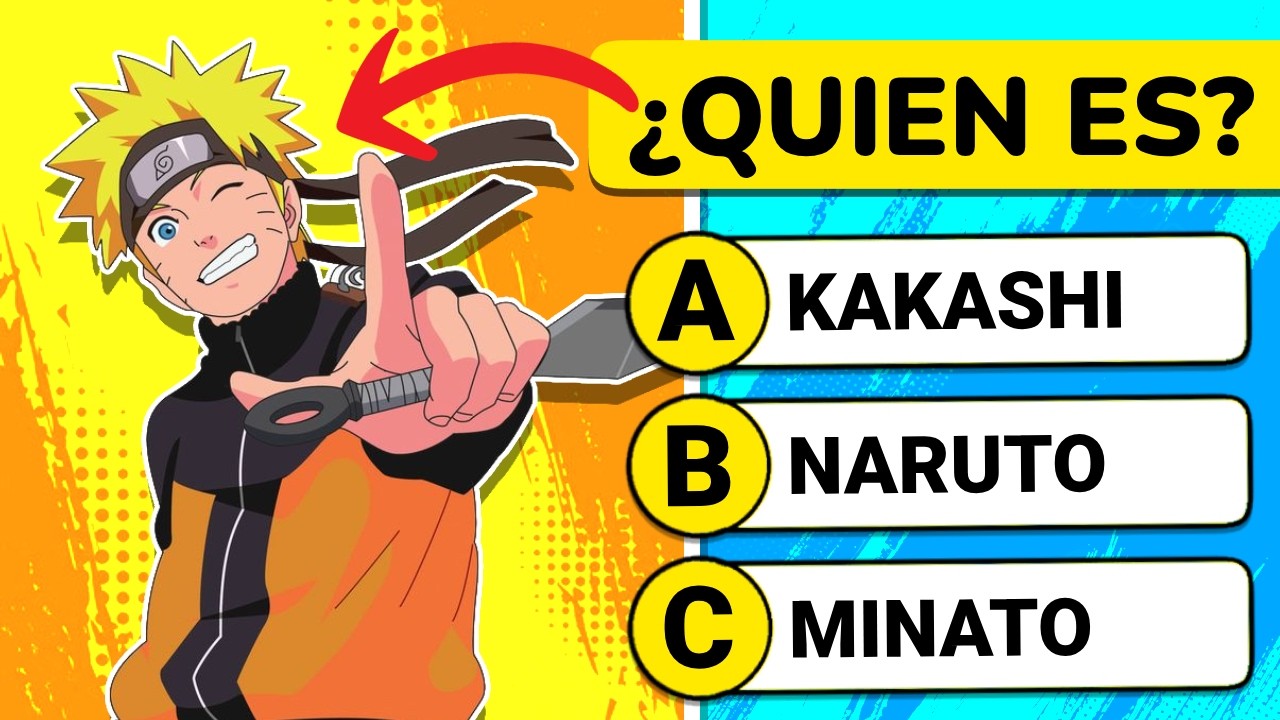 ¡Solo un VERDADERO SHINOBI llega al Nivel KAGE! 🍥 Quiz de Naruto