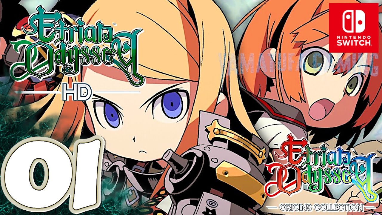 Etrian Odyssey HD [Switch] | Gameplay Walkthrough Part 1 Prologue | No Commentary